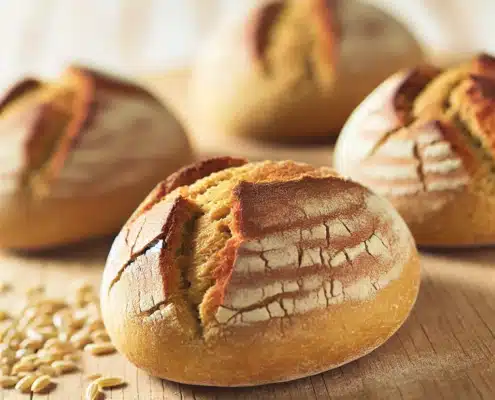 Rustikale Emmerbrötchen